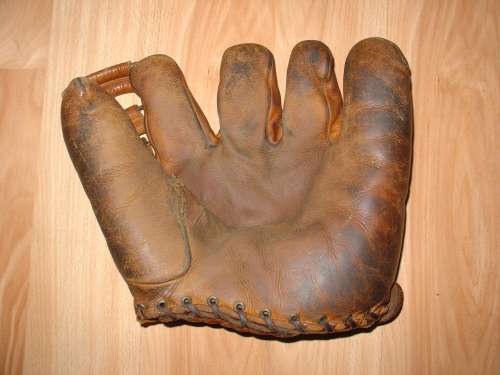 George Selkirk Goldsmith GS Whitey Hilcher Game Used Front 